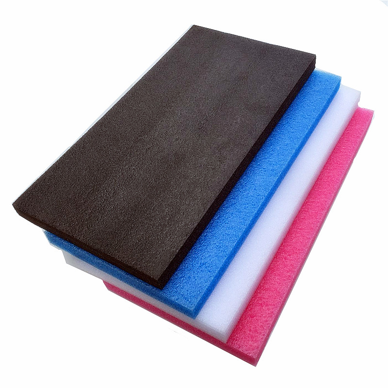 定制epe藍(lán)色珍珠棉板材 氣泡包裝棉 保溫抗震防壓防潮墊軟硬泡沫板材